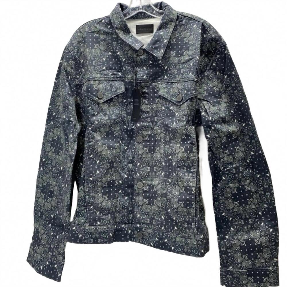 NEW MONFRERE men’s eastwood shirt jacket in bandana haze